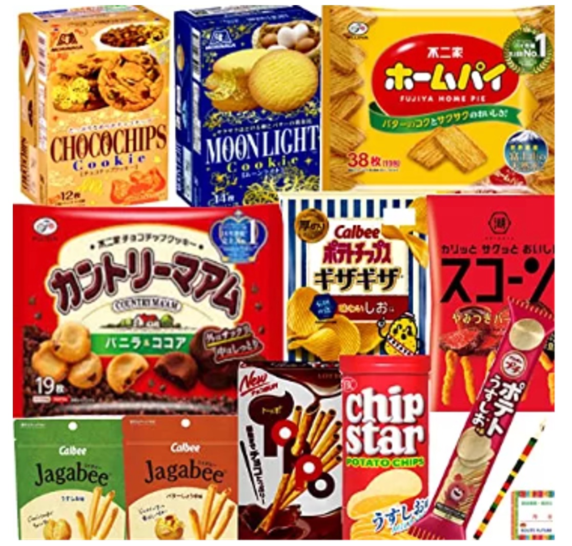 Japanese snack packs